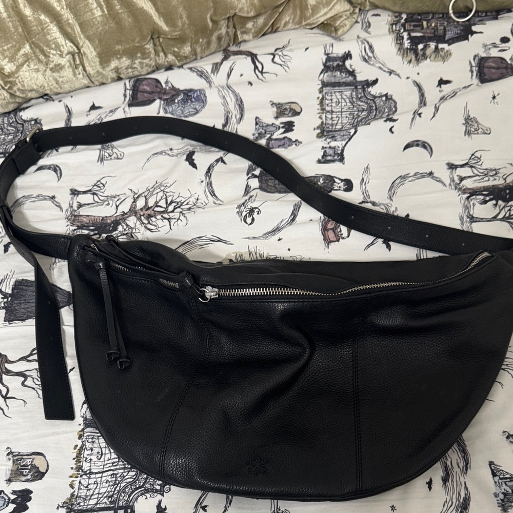 Black Leather Women's Bag